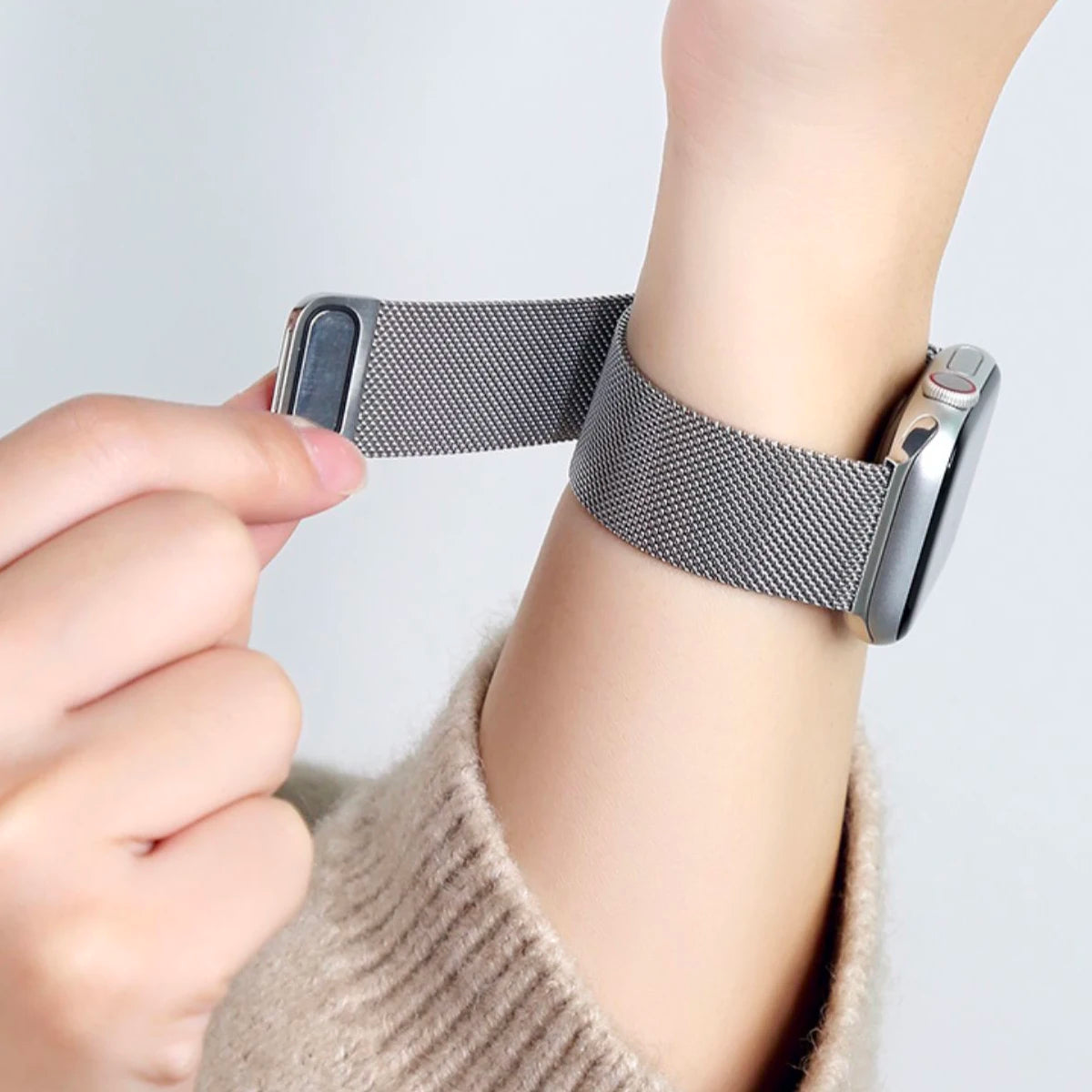 Milanese Loop Strap For Apple watch Band 46mm 44mm 45mm 42mm 40mm 41mm Correa Bracelet iWatch Series 11 10 9 8 SE 7 6 5 Ultra 2